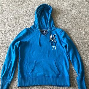 American Eagle blue hoodie size large